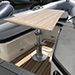 Ballistic rib with Permateek Synthetic Decking in 'Multi Colour' with ivory caulking.